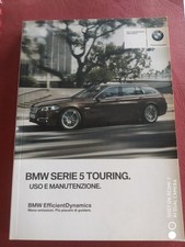 BMW Serie 5 TOURING  Libretto Manuale USO MANUTENZIONE Originale 2016 PERFETTO