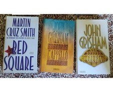 LOTTO 3 LIBRI - JOHN GRISHAM, MARTIN CRUZ SMITH - LA GIURIA - L'APPELLO - RED SQ