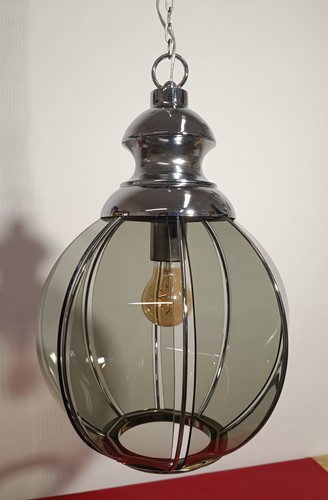 Lampadario space age vetro - lampadario,