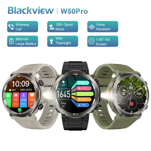 Blackview w50pro smartwatch - blackview,