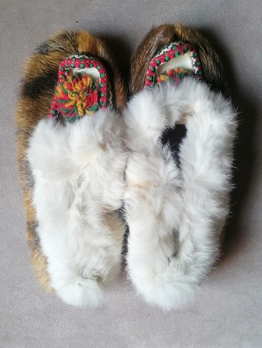 Pantofole pelle artigianato - pantofole,