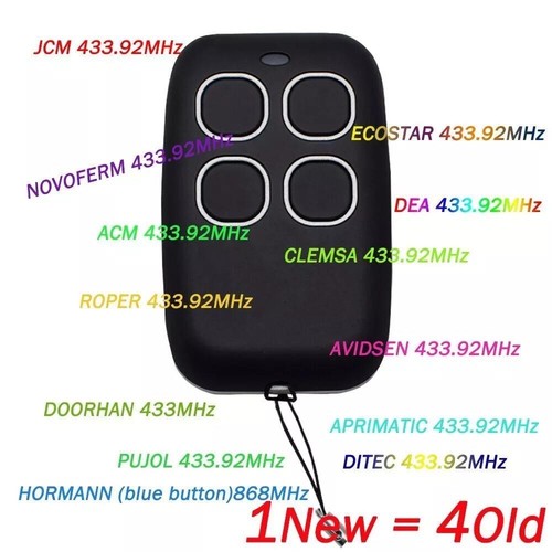 Telecomando rolling code multi - code,