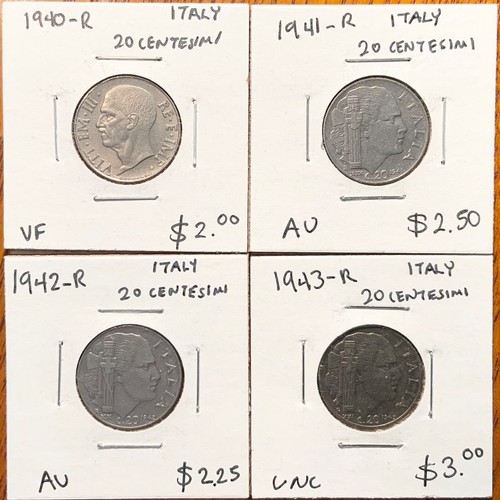 Lotto monete italia 1940 - 1940-r,