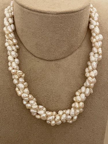 Collana argento 925 torchon