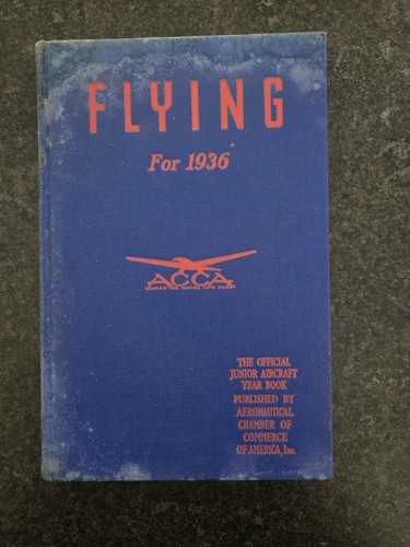 Flying for 1936 - flying, the