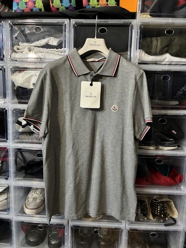 Nwt moncler grey - nwt, polo