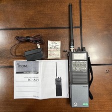 Icom IC-A21 NAVICOM ricetrasmettitore radio portatile 20 canali VHF Air Band | TESTATO