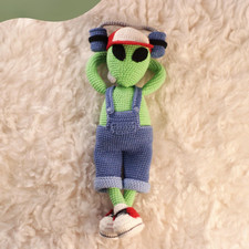 Peluche Amigurumi Alieni