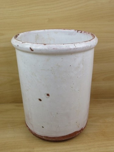 Vecchio vaso barattolo - barattolo, in
