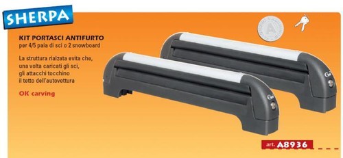 Portasci antifurto gev sherpa - antifurto,