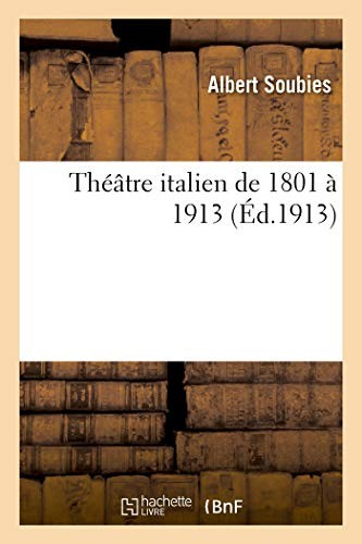 Theatre italien de - 1801, a