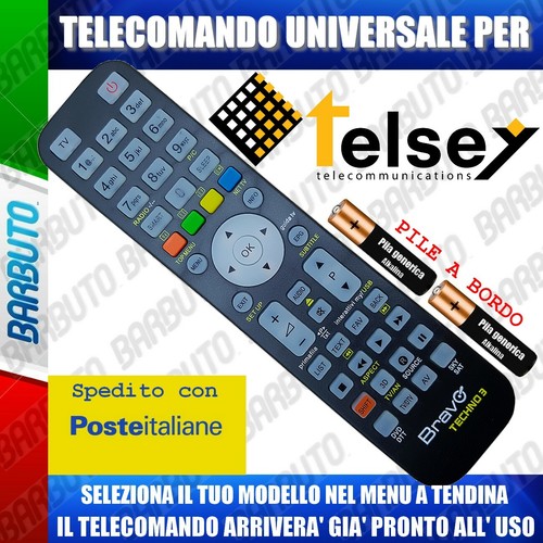 Telecomando universale telsey - telecomando,