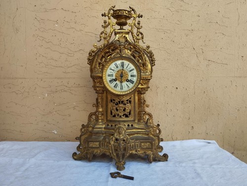Antico orologio tavolo in - orologio, da