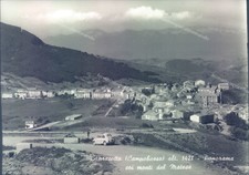 ag551 cartolina capracotta panorama coi monti del matese provincia di isernia