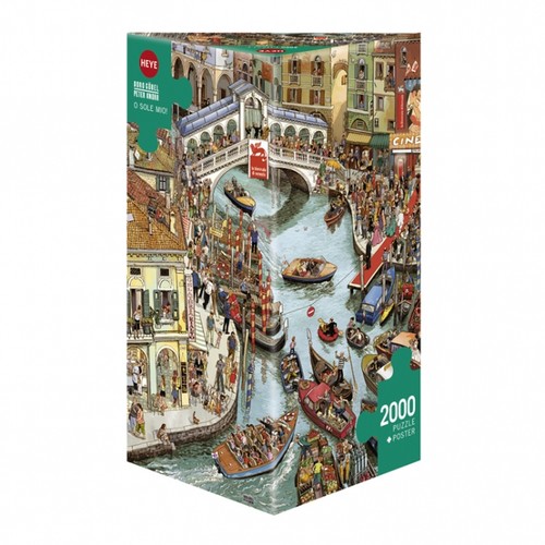 Puzzle sole mio - puzzle,