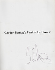 Signed Gordon Ramsay Passion