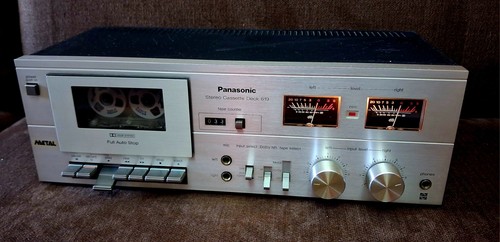 Panasonic 619 stereo deck - panasonic,