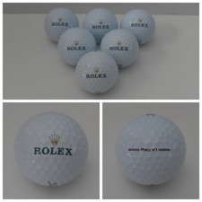 ROLEX Golf Ball LOT OF 6