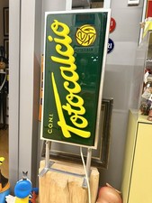 Insegna Totocalcio 1X2 bifacciale - Luminosa - Vintage