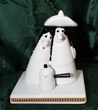 CAFE' PAULISTA ESPOSITORE IN PORCELLANA INGLESE CARMENCITA & CABALLERO CAROSELLO