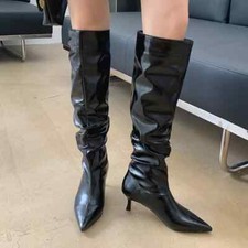 Stivali Donna Ginocchio Tacco