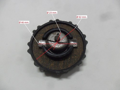 Tappo serbatoio moto dell - tappo,
