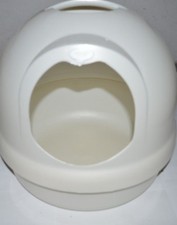 LETTIERA CASSETTA PETS GATTI SABBIA CREMA SFERA BALL CHAIR + FILTRO + OMAGGIO!