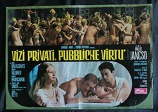VIZI PRIVATI, PUBBLICHE VIRTU' - Jancsó, Villoresi - FOTOBUSTA ORIGINALE 1975