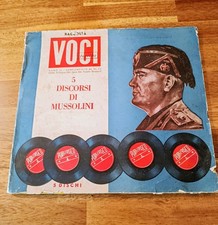 Discorsi Mussolini Cofanetto 5
