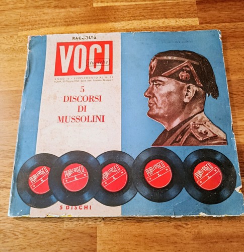 Discorsi mussolini cofanetto - mussolini,