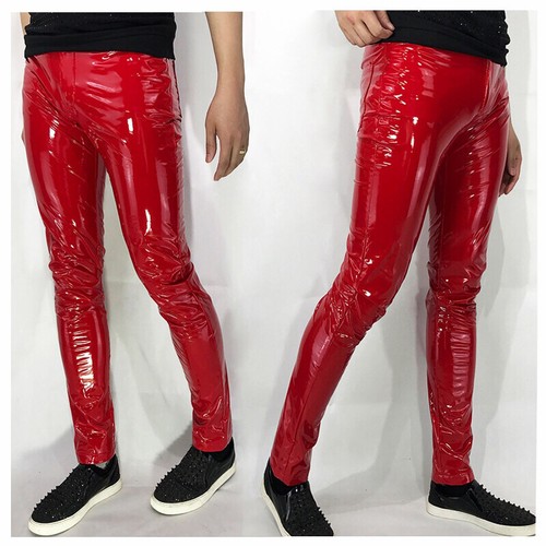 Pantaloni finta pelle - pantaloni,
