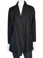 Cappotto agnona nero - agnona, 100%