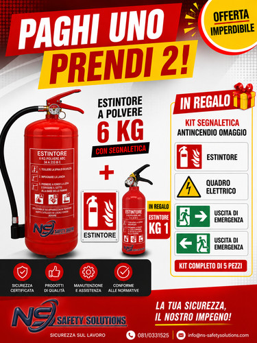 Estintore polvere kg con - estintore,
