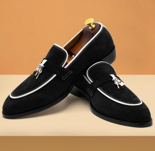 Brogue pelle scamosciata - , nappe