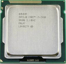 Processore CPU Intel Core i5-2400 3,10 GHz quad-core 6 MB LGA 1155 SR00Q