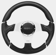 Volante 350mm in vera pelle