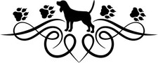 Adesivo auto BEAGLE sticker