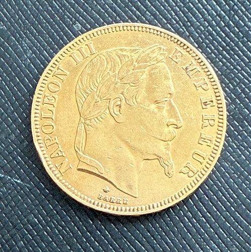 Francia 1866 oro franchi - oro, 50