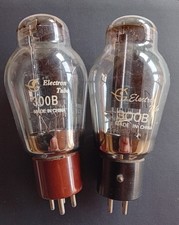 2 x Tubo Electron 300B testato