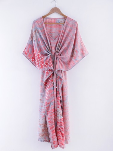 Vintage crepe seta - crepe, abito