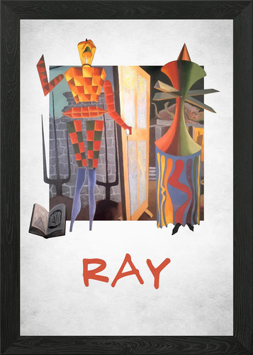 Poster arte parete - parete, con