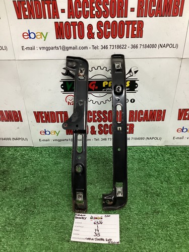 Coppia staffa supporto pedana - supporto,
