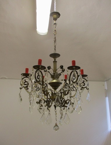 Antico lampadario liberty - antico,