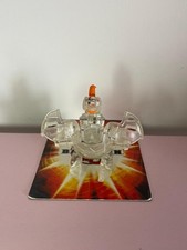 Raro nuovo BAKUGAN "BakuCrystal" trasparente ARANAUT 790G Spin Master/Sega Toys HTF