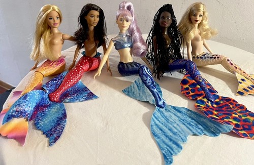 Barbie lotto 5 bambole - di,