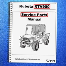 KUBOTA RTV900 SERVICE PARTS