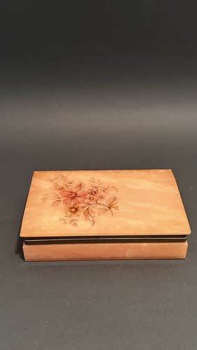 Cofanetto vintage alabastro - cofanetto,