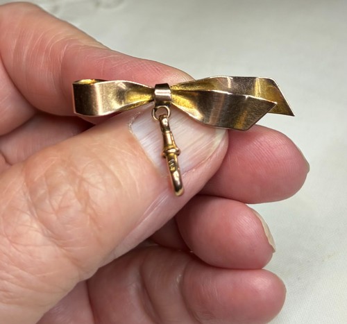 Antica spilla oro 375 - spilla,