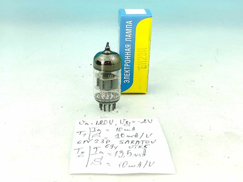 Tubo e88cc testato 6n23p - 1, x