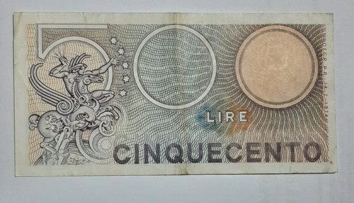 500 lire carta - 500, quasi